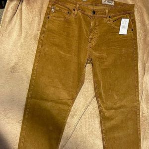 NEW!! AG Jeans “Tellis” Denim Modern Slim Style, Light Brown, Size 34R w/ Tag